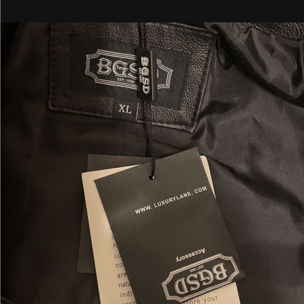 BGSD leather jacket